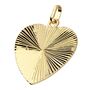 Willa 24ct Gold Plate Heart Necklace, thumbnail 2 of 2