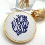 Coral Embroidery Kit, thumbnail 1 of 10