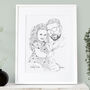 Personalised Family Sketch, thumbnail 1 of 12