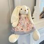 Mrs Rabbit In Cotton Dress, thumbnail 4 of 8