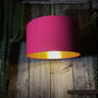 Pomegranate Lampshade With Copper Or Gold Foil Lining, thumbnail 5 of 9