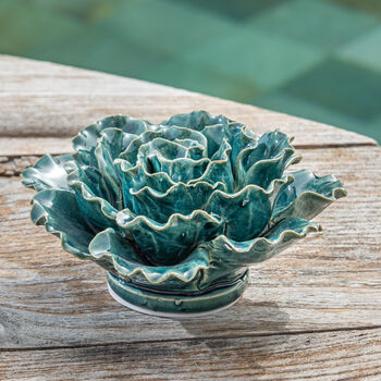 Porcelain Decorative Coral Flowers, 5 of 5