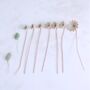 White And Gold Ceramic Flower Bouquet Small, thumbnail 4 of 11