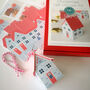 Christmas House Gift Box Craft Kit, thumbnail 2 of 11