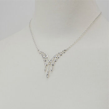 V Style Wave Necklace, 2 of 4