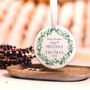 First Christmas Engaged Personalised Bauble Decoration, thumbnail 5 of 9