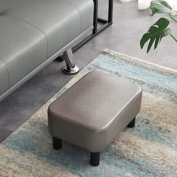 Small Footstool Ottoman Footrest Padded Stool Seat, 3 of 11