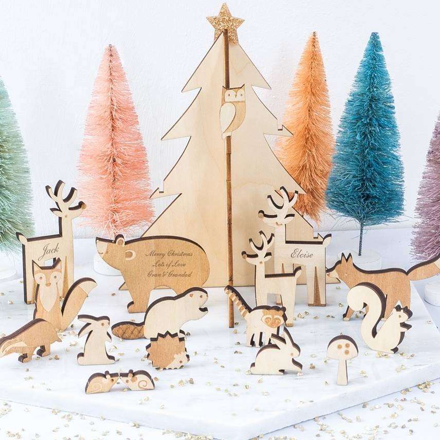 Personalised Woodland Advent Calendar By Bloom Boutique