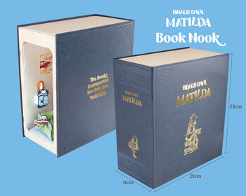 Build Your Own Roald Dahl 'Matilda' Book Nook, 12 of 12
