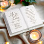 Christmas Life And Love Memorial Book, thumbnail 1 of 4