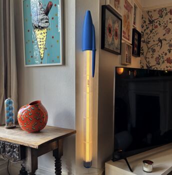 Giant Pen Wall Light – 155cm Statement Lamp, 2 of 12