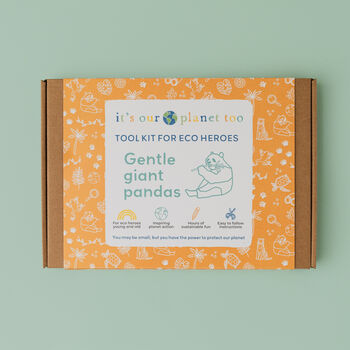 Children's Eco Activity Box: Gentle Giant Pandas, 2 of 9