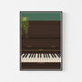 Piano Keys Print | Instrument Music Poster, thumbnail 6 of 9