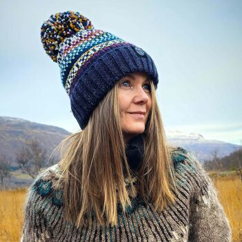 Sami Nordic Knit Hat, 4 of 4