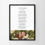 For My Daughter Personalised Photo Poem Print, thumbnail 10 of 11