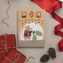 Woodland Mouse Christmas Card, thumbnail 3 of 3