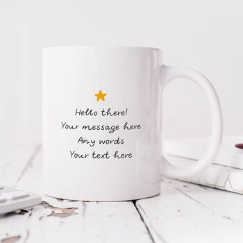 Personalised Girlfriend Mug 'Worlds Luckiest/Loveliest', 2 of 3