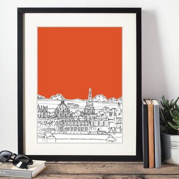 Oxford Rooftops Art Print, 7 of 8