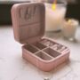 Portable Jewellery Box Light Pink, thumbnail 3 of 11