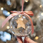 Personalised Star Baby's First Christmas Bauble, thumbnail 1 of 7