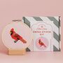 Cardinal Cross Stitch Kit, thumbnail 2 of 2