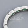 Emerald Marquise Cz Infinity Ring In Sterling Silver, thumbnail 8 of 12