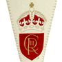 Souvenir Coronation Pennant In Embroidered Pure Wool, thumbnail 8 of 9