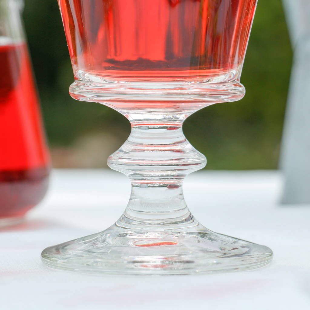 honey bee stemmed wine glass by dibor