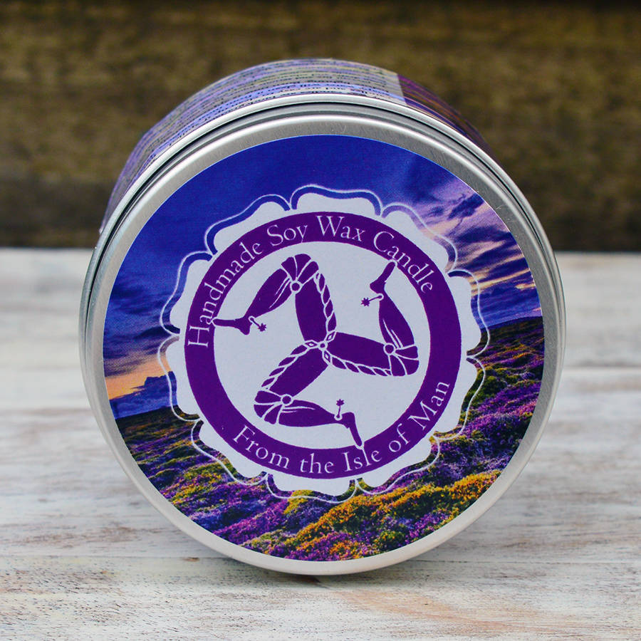 Island Heather Candle By Lovely Greens Handmade