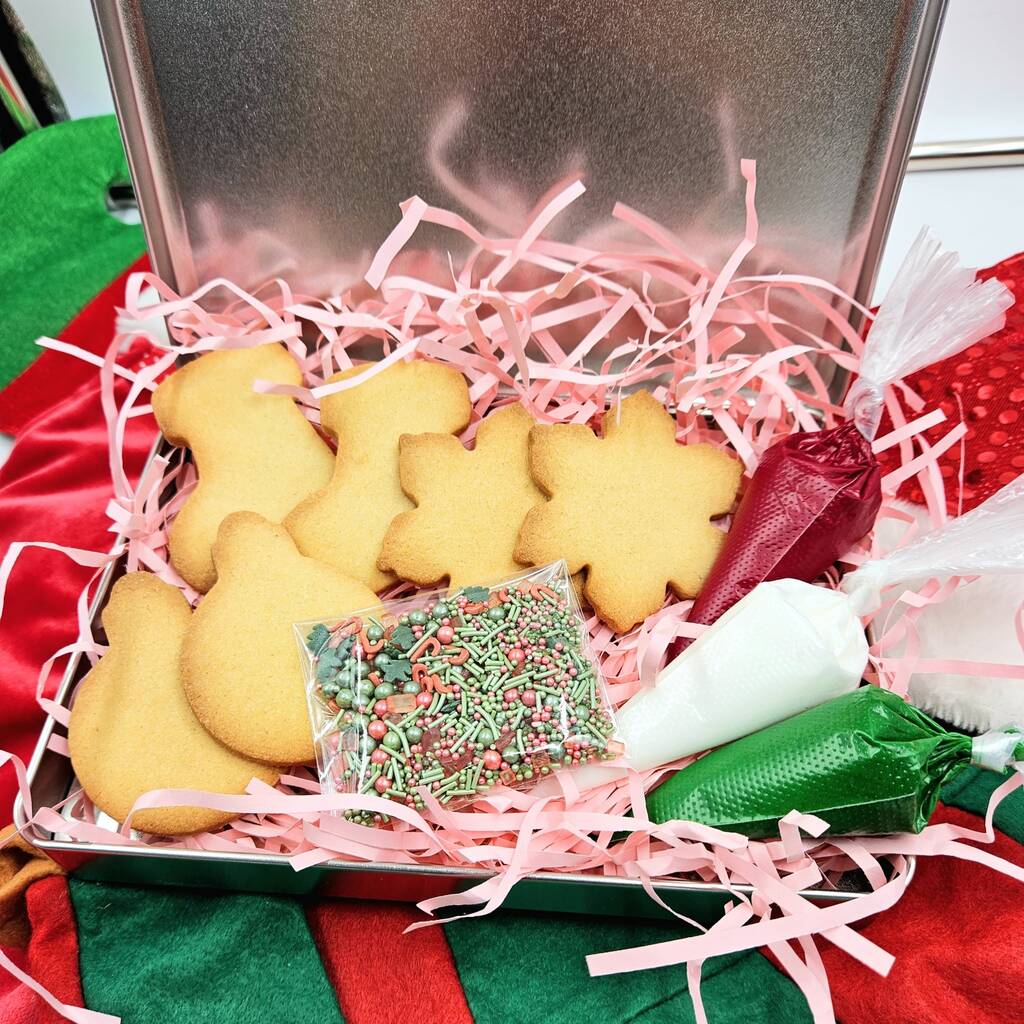 Christmas Diy Biscuit Decorating Kit By The Bakeonomist