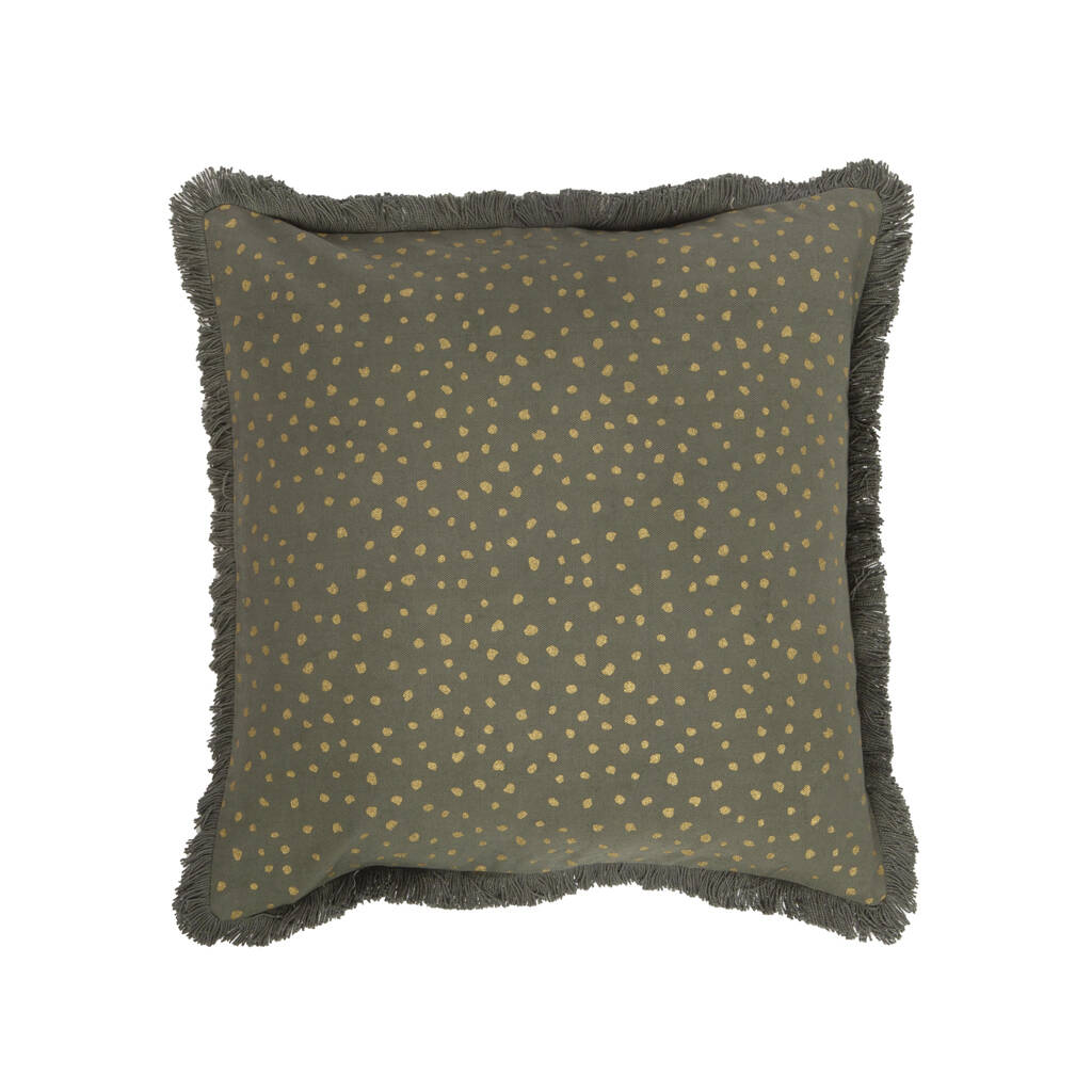 Mirage Dots Recycled Cotton Cushion Cover By Tikauo