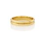 Warwick 9ct Double Yellow Gold Ring, thumbnail 3 of 4