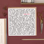 George Orwell Greeting Card For Book Lovers, thumbnail 1 of 6