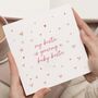 Personalised Best Friend Pregnancy Announcement Card, thumbnail 1 of 7