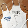 Personalised Matching Family Apron, thumbnail 1 of 4