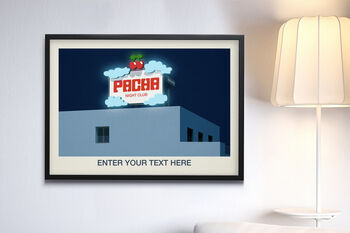 Personalised Pacha Nightclub Poster, 3 of 6