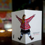 'Send A Hug' Christmas Greetings Card, thumbnail 1 of 11