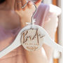 Personalised Bride Hanger Charm, thumbnail 1 of 6