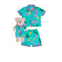 Felicia Pyjama Set With Matching Teddy Bear, thumbnail 6 of 6