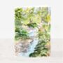 The Waterfall | Greeting Card, thumbnail 1 of 4