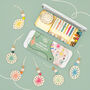 Woven Snowflake Decoration Kit, thumbnail 1 of 9