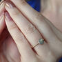 Gold And Silver Fingerprint Dot Ring, thumbnail 1 of 6
