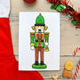 Jack Russell Nutcracker Christmas Card, thumbnail 1 of 2