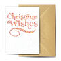 Dotty Wishes Plantable Christmas Card, thumbnail 1 of 2