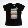 Music Puns Ladies Christmas T Shirt, thumbnail 3 of 5