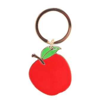Best Teacher Apple Keyring, 2 of 2