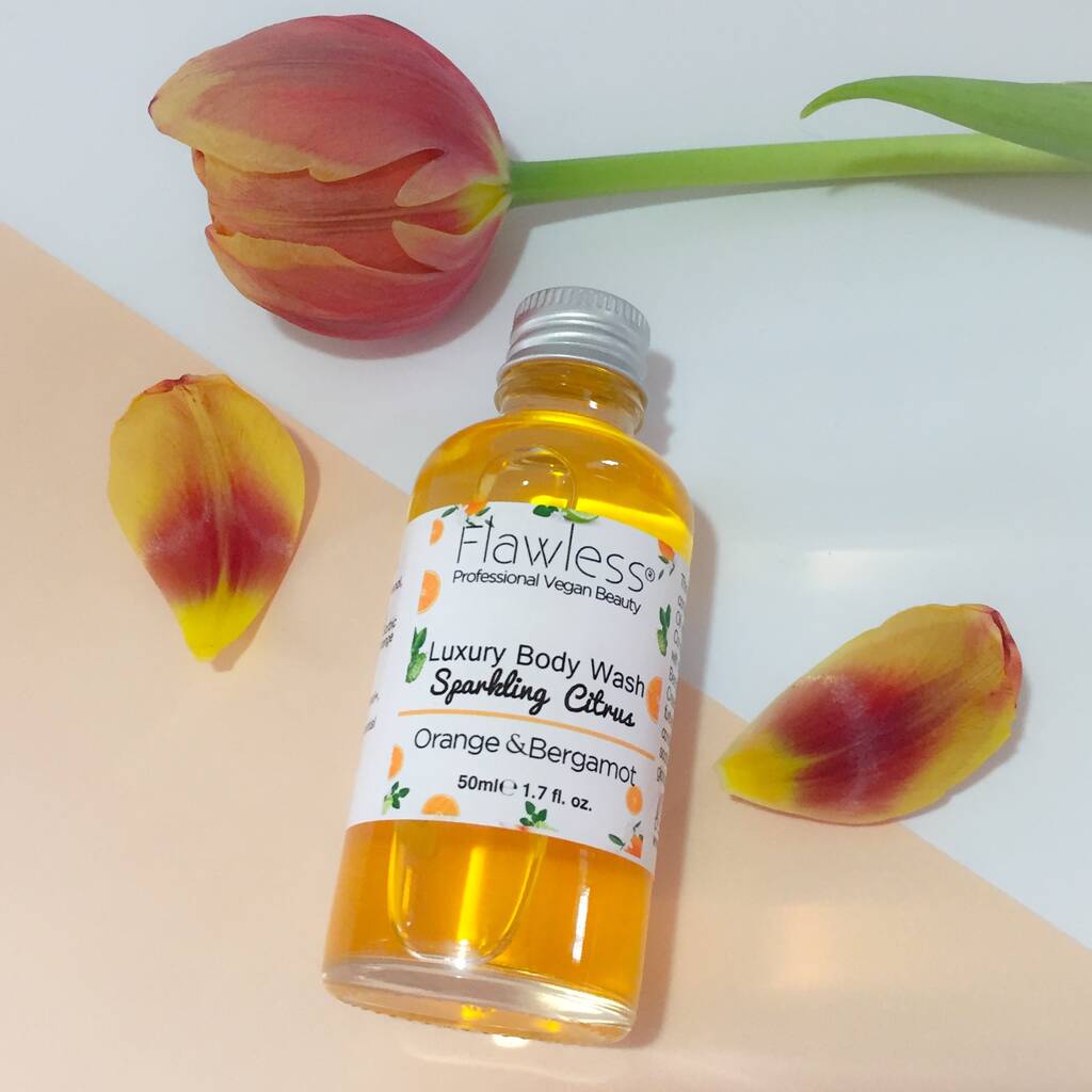 Luxury Body Wash Sparkling Citrus 100ml By Flawless
