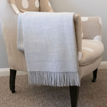 Luxury Alpaca Plain Throws, 5 of 5