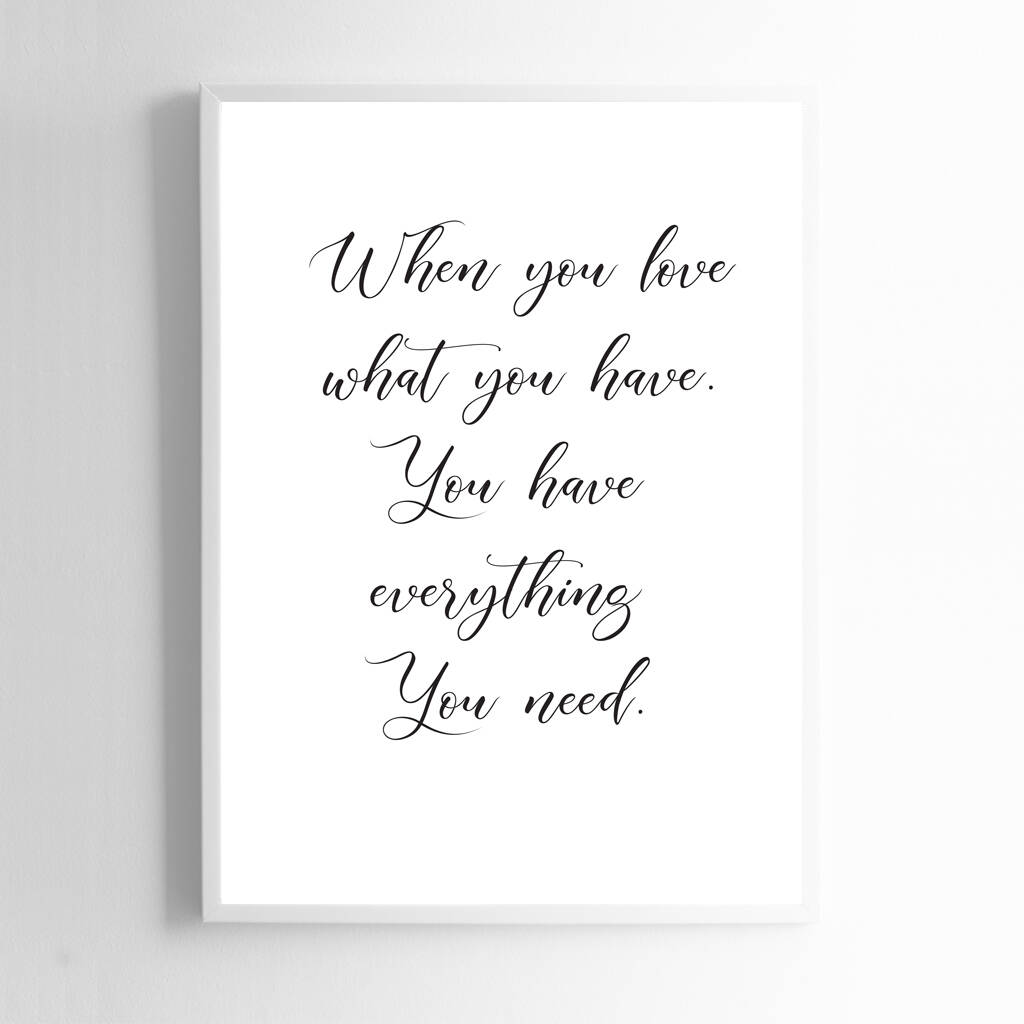 love quote wall art print by liberty bee