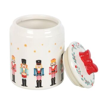 Nutcracker Storage Jar With Bow, 2 of 2